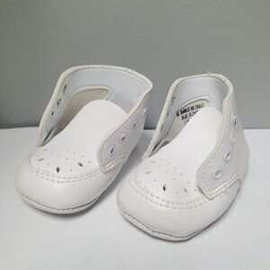 Baby 3T 4T Vintage Manmade Material Leather Shoes Prairie Cottage Boutique Soft